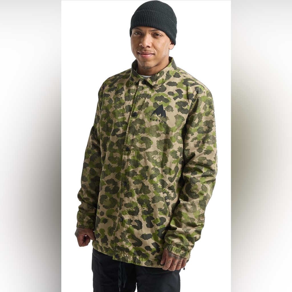 Burton Coaches Men’s Camouflage Boarding Ski Adventure Jacket Size S Nwt — image 2 of 8
